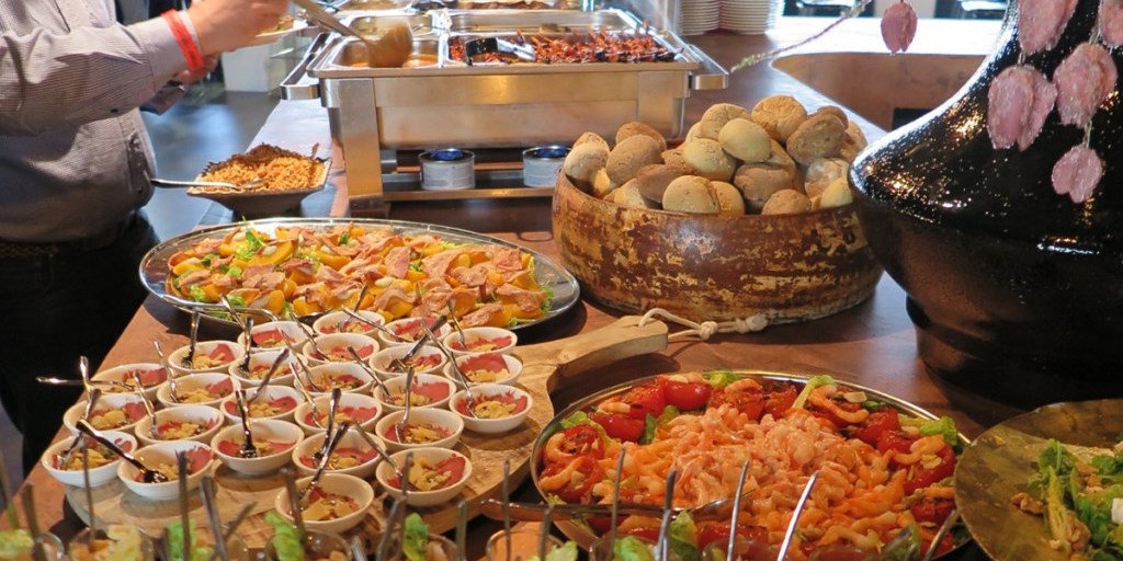 Catering - Goed verzorgd buffet 